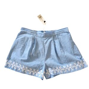 Romeo & Juliet Couture Beach Striped Shorts M NWT